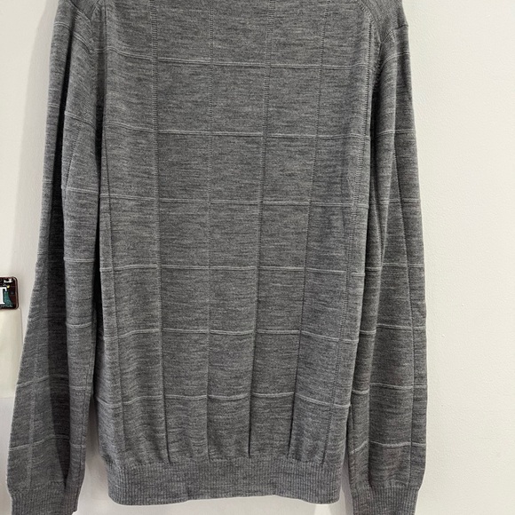 Robert Talbott 100% merino wool M gray - Picture 7 of 7